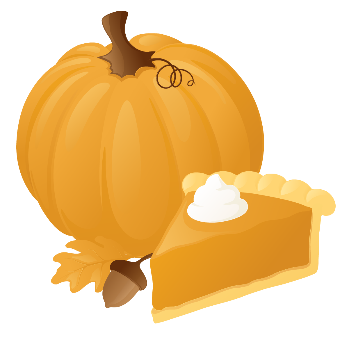 Clip Art Pumpkin Pies Clipart