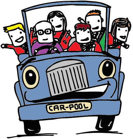 Carpool to School Action Day. Milltown National School