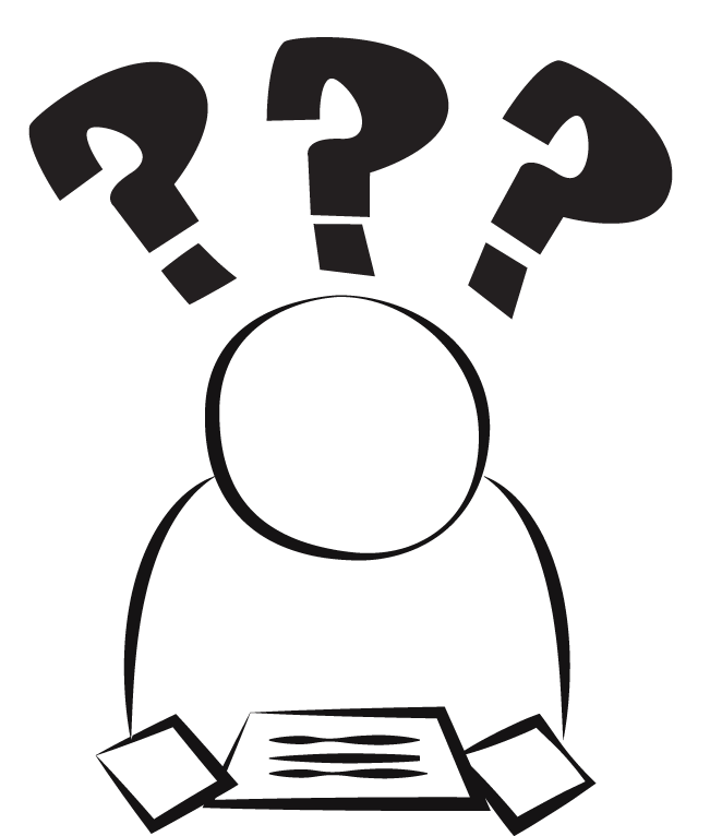 confused man clipart - photo #44