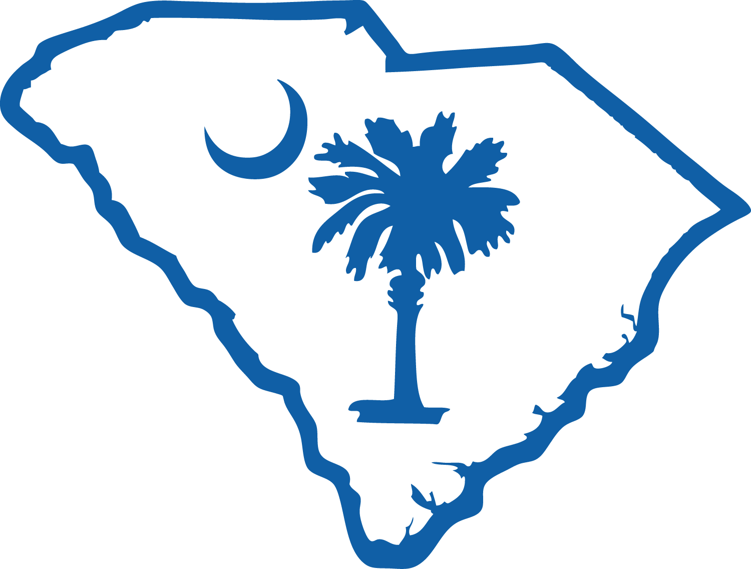 Sc State Flag Clipart