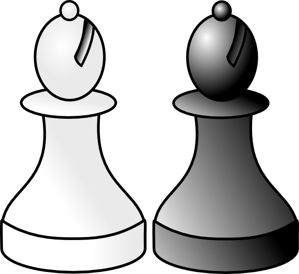Chess piece clipart bishop outline