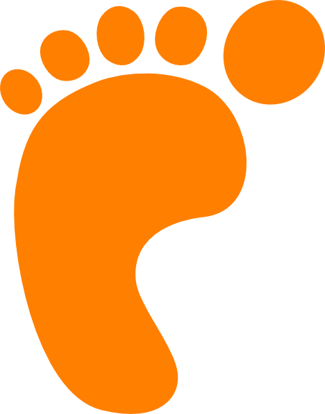 footprints clip art | Hostted