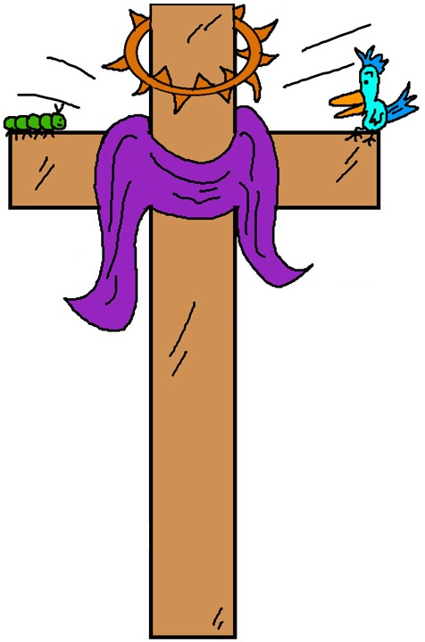 Easter crosses clipart
