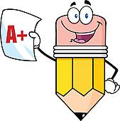 Student Report Card Clipart