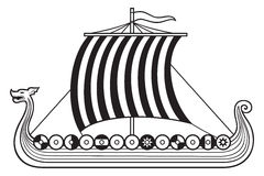 Viking Ship Clip Art - Tumundografico
