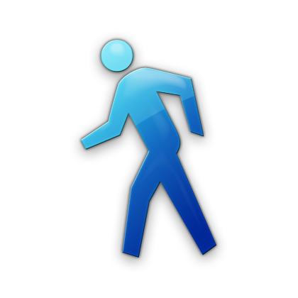Person Walking Icon #061157 » Icons Etc