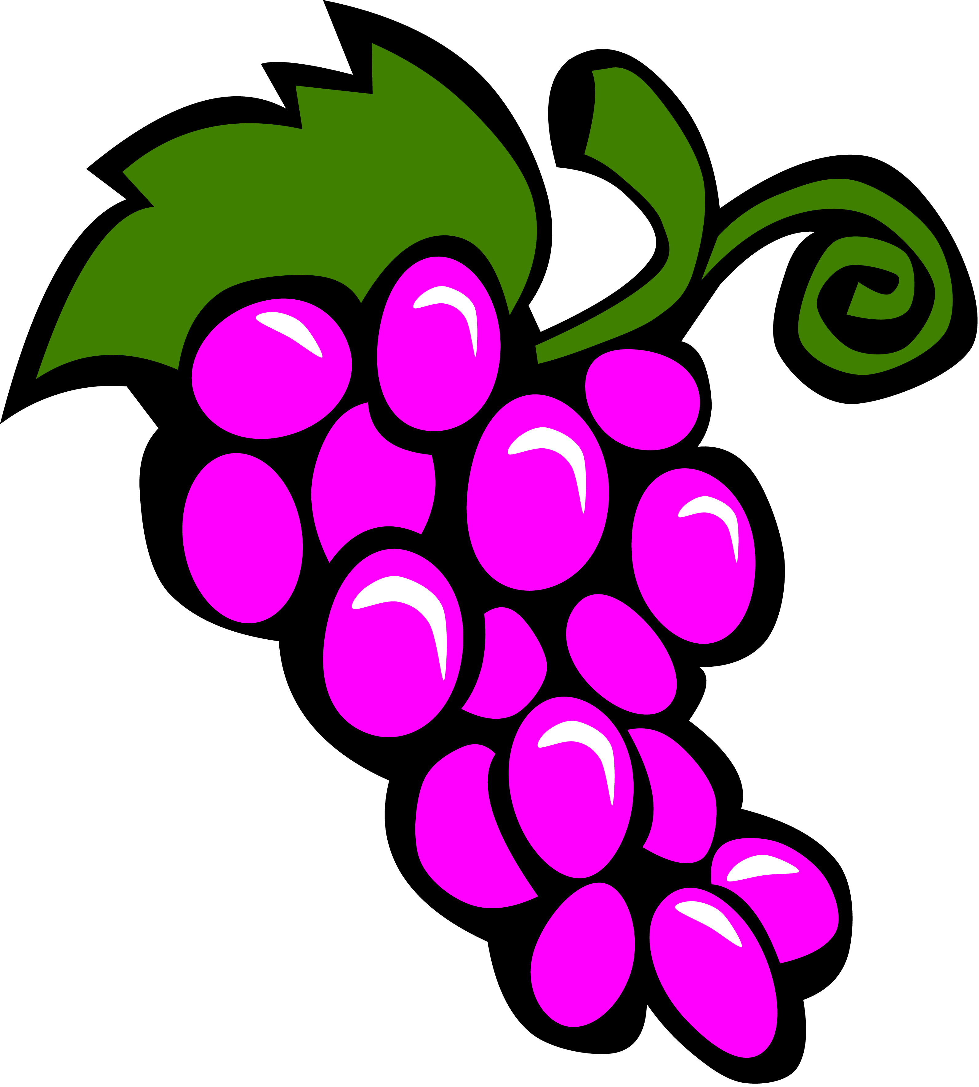 Cartoon Grapes - ClipArt Best
