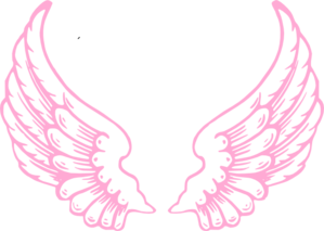 492 views Pink Guardian Angel Wings Clip Art - vector clip art ...