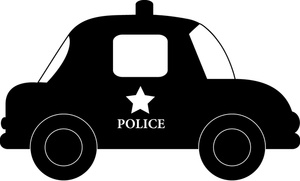 cartoonish_police_car_in_black ...