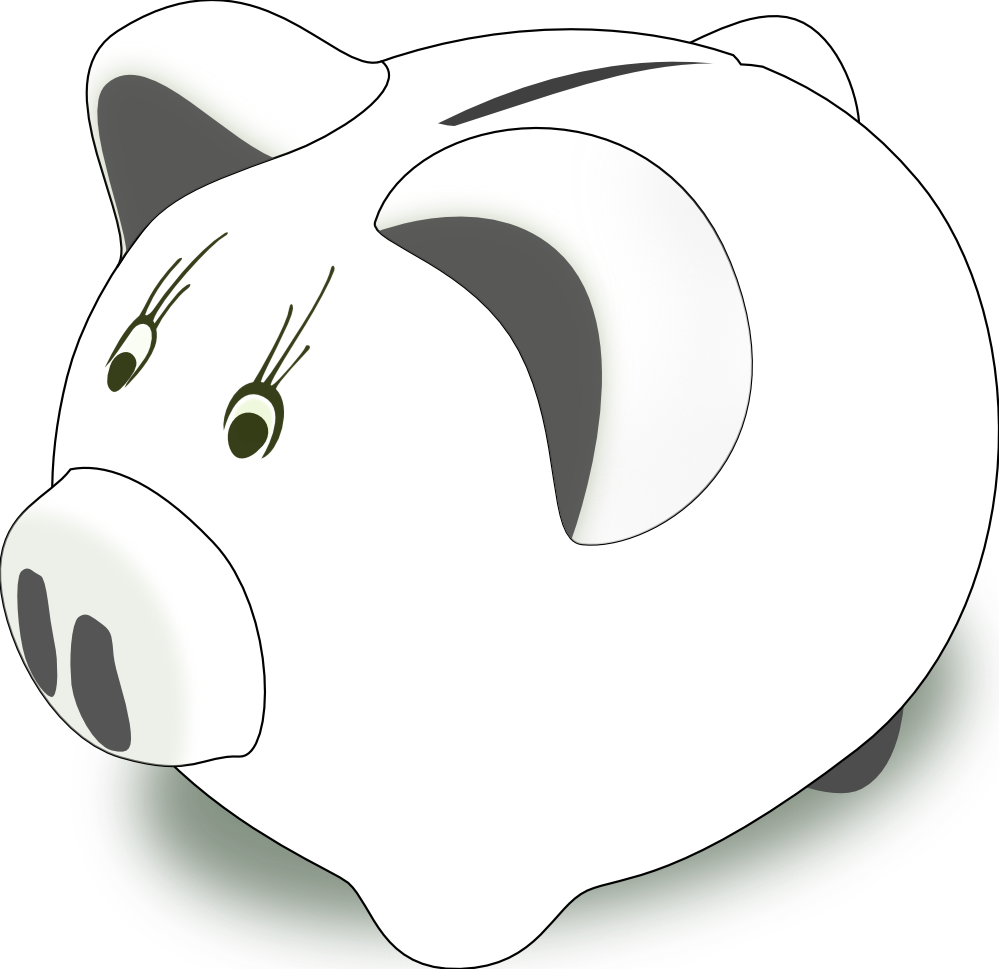 bank clipart black and white - photo #18