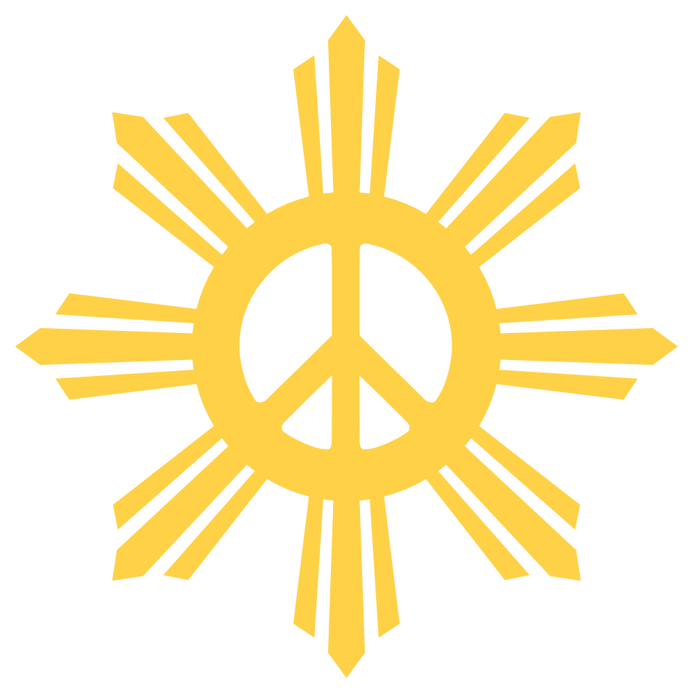 Philippines Peace Symbol Flag 6 Cnd Logo wordpress peacesymbol.org ...
