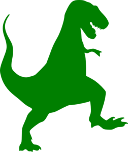 Rex And Raptor Clip Art