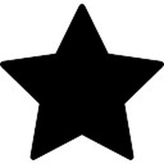 5 Point Star Vector - ClipArt Best