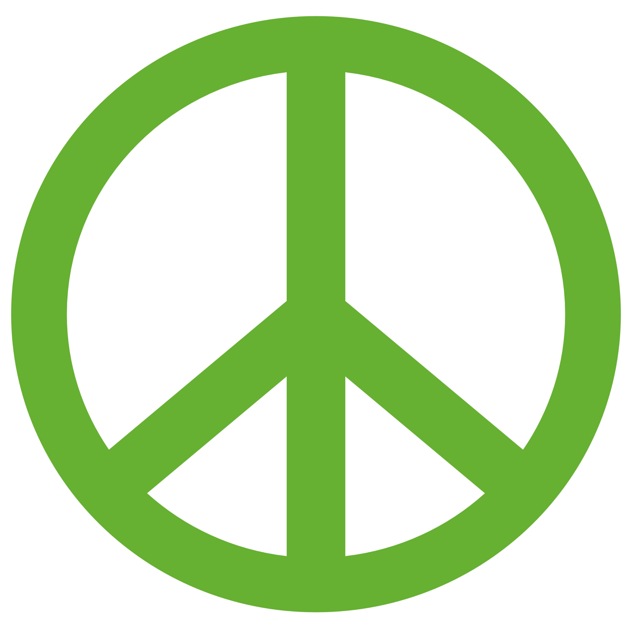 Green Peace Logo Clipart - Free to use Clip Art Resource