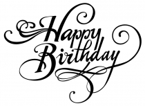 Happy Birthday Font Design - Good Style