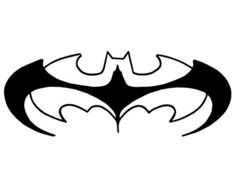 Batman and robin symbol clip art