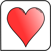 Heart Playing Cards Clipart