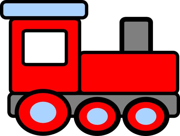 Train Clip Art Black And White - Free Clipart Images