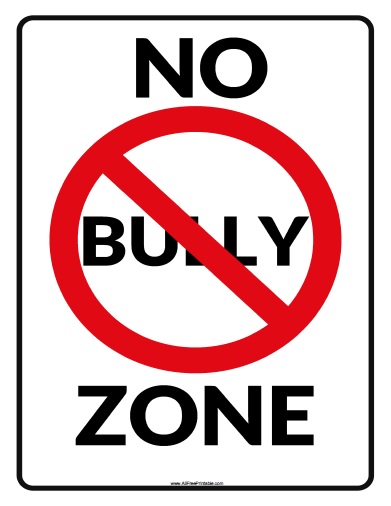 Stop Bullying Now Sign - Free Printable - AllFreePrintable.com
