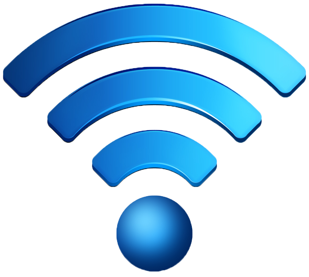 Blue wifi icon #3782 - Free Icons and PNG Backgrounds