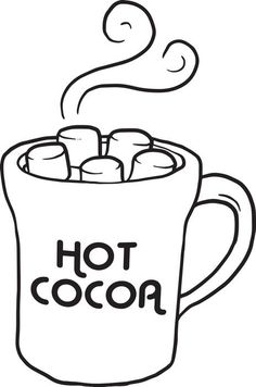 Hot Cocoa Clipart - Tumundografico