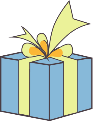 Clipart gift box