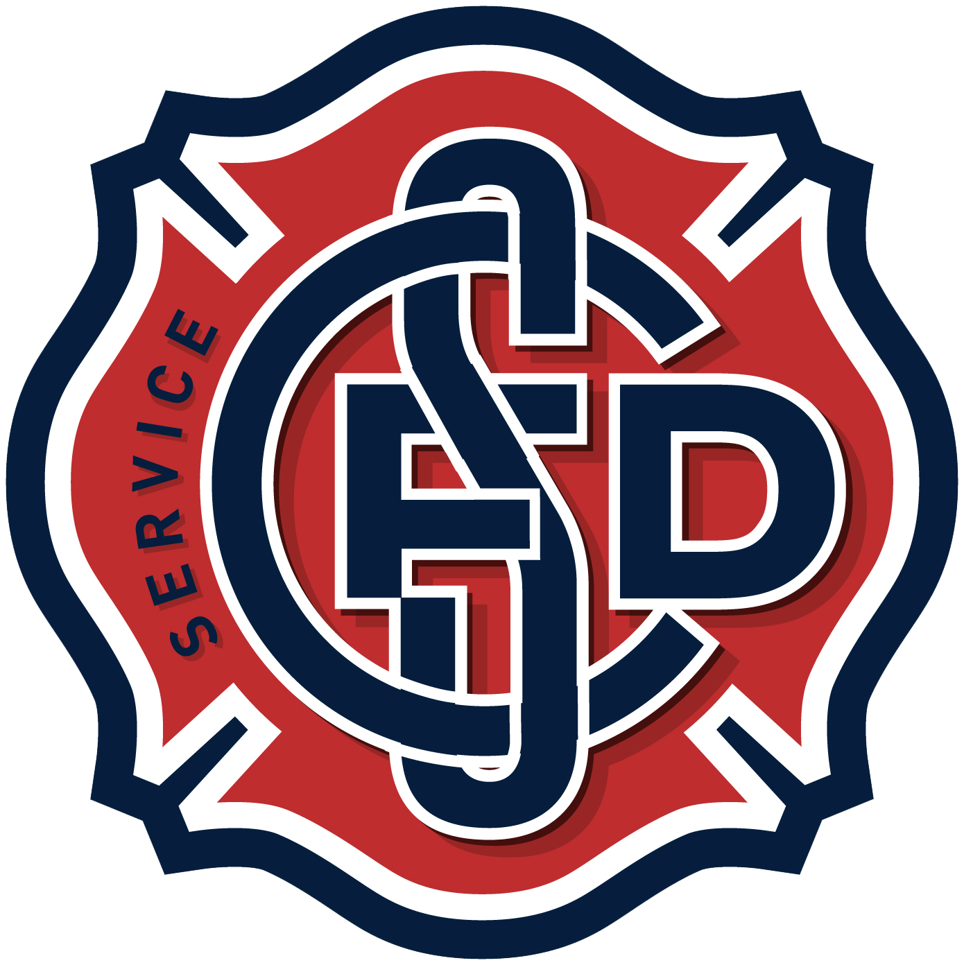 Fire department logo clipart