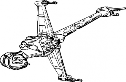 Star wars clipart line drawing