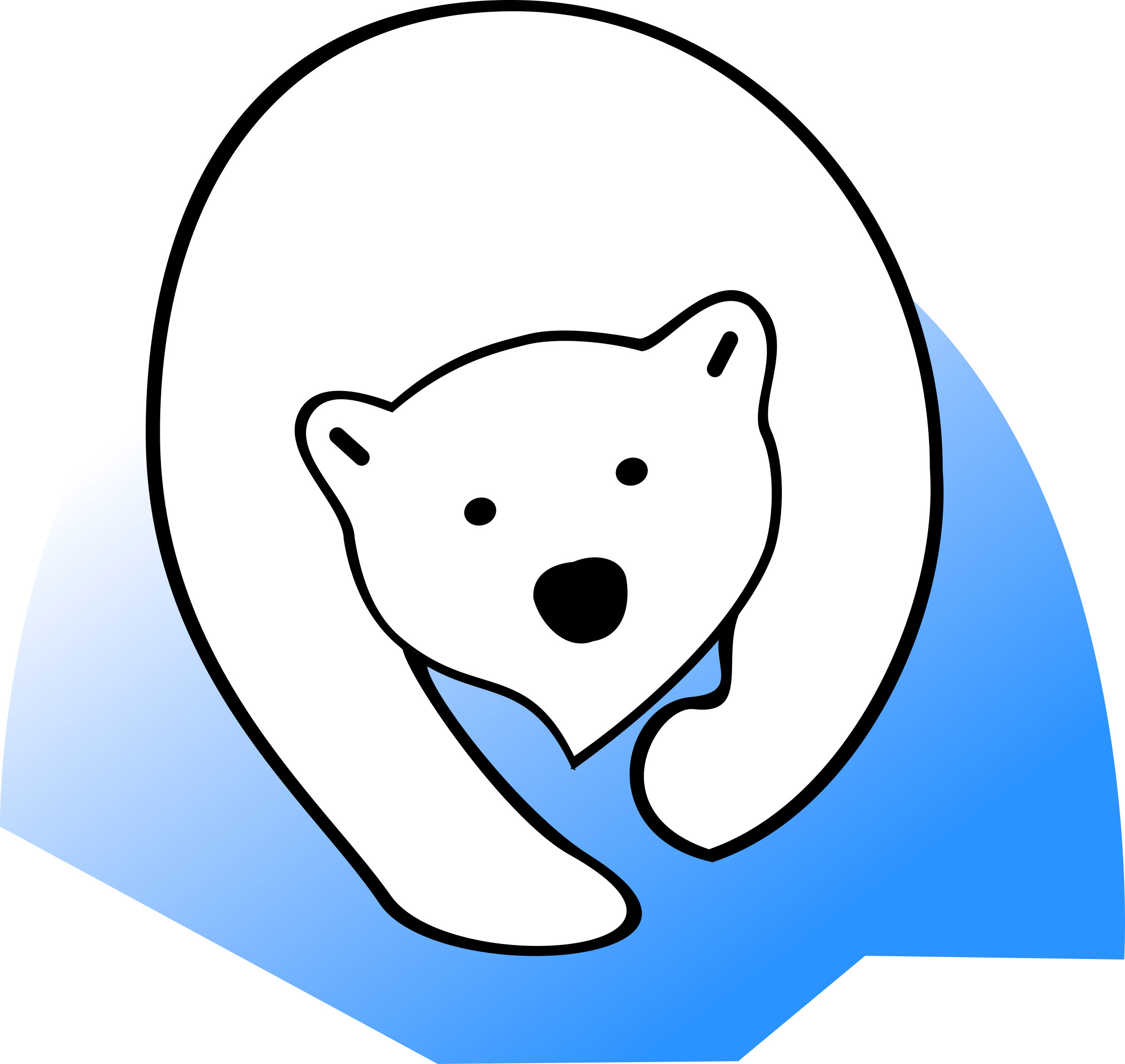 Free White Bear High Resolution Clip Art | All Free Picture
