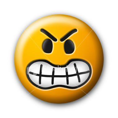 Mean Nasty Smiley Clipart