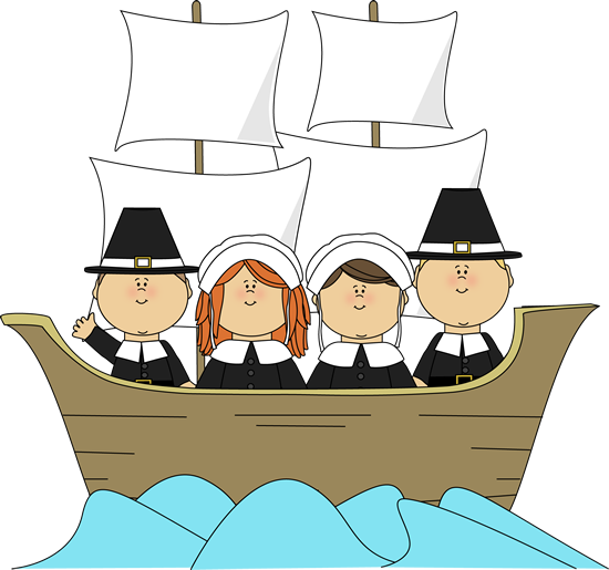 Pilgrims And Indians Clipart