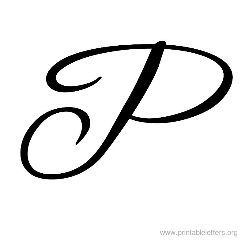 Printable Letters P | Letter P for Kids | Printable Alphabet Letters