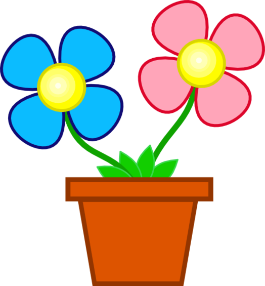 Cartoon Spring Flowers Clipart - Free to use Clip Art Resource