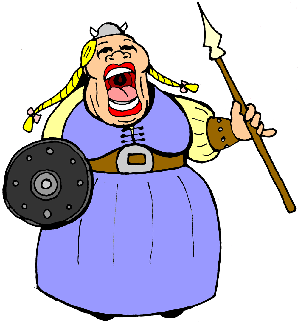 Picture Of Fat Lady Singing | Free Download Clip Art | Free Clip ...