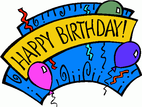 Happy birthday clip art for men