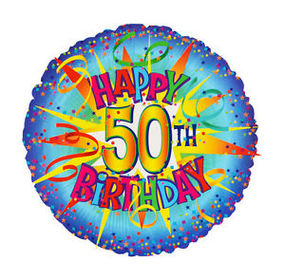 Happy 50th birthday clipart