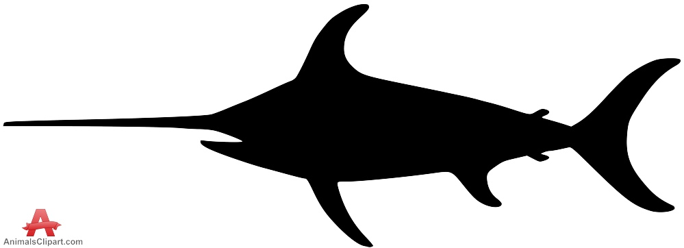 Swordfish Silhouette | Free Clipart Design Download