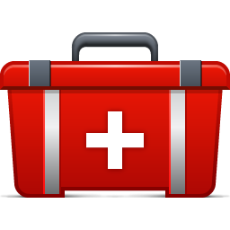First aid kit clipart