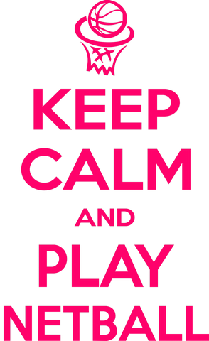 Keep Calm And Play Netball Kids T-Shirt & Hoodies At Wuggle