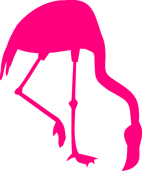 Flamingo Silhouette Silhouette Of Flamingo Flamingo Vector ...