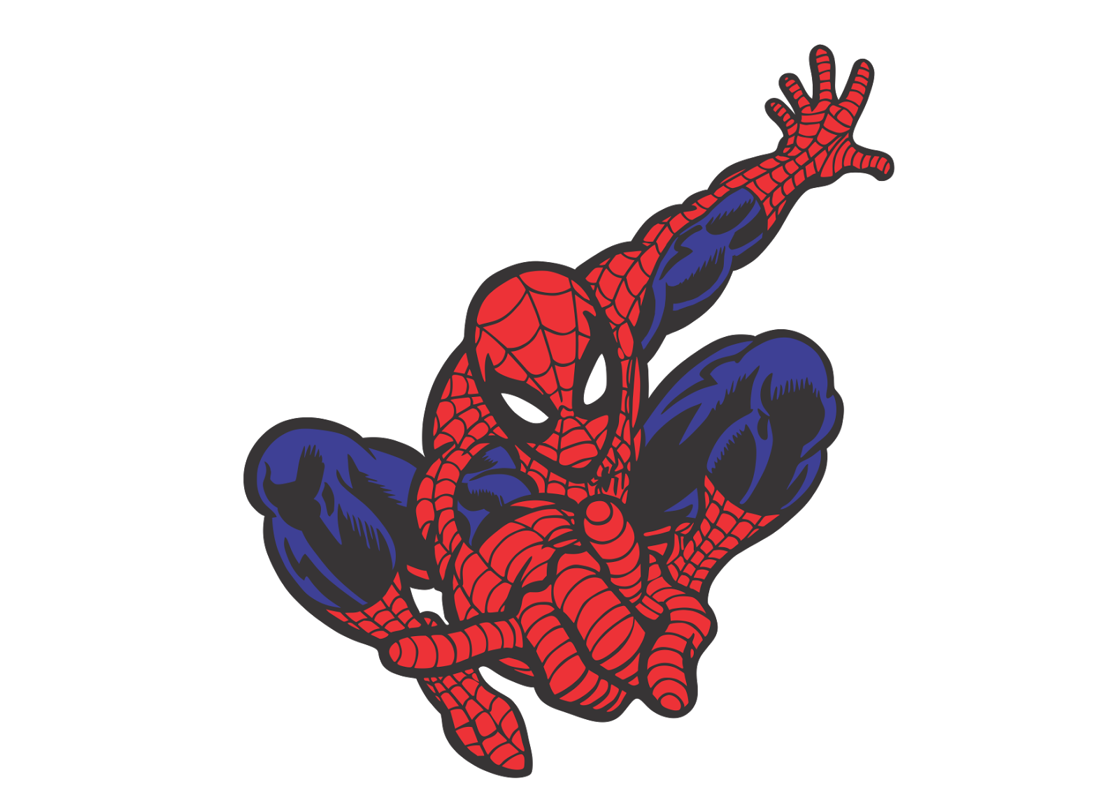 Spiderman Logo Vector ~ Format Cdr, Ai, Eps, Svg, PDF, PNG