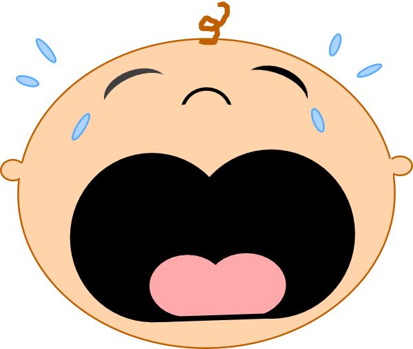 Cry Baby Face Clipart