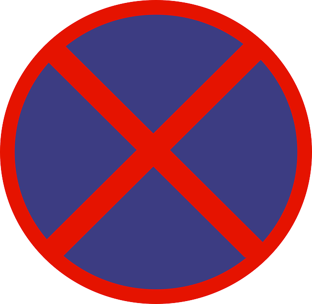 NO STOPPING, SIGN, TRAFFIC SIGN, ROAD SIGN, CROSS, RED - Public ...