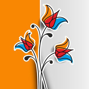 Simple Flower Background Designs - ClipArt Best