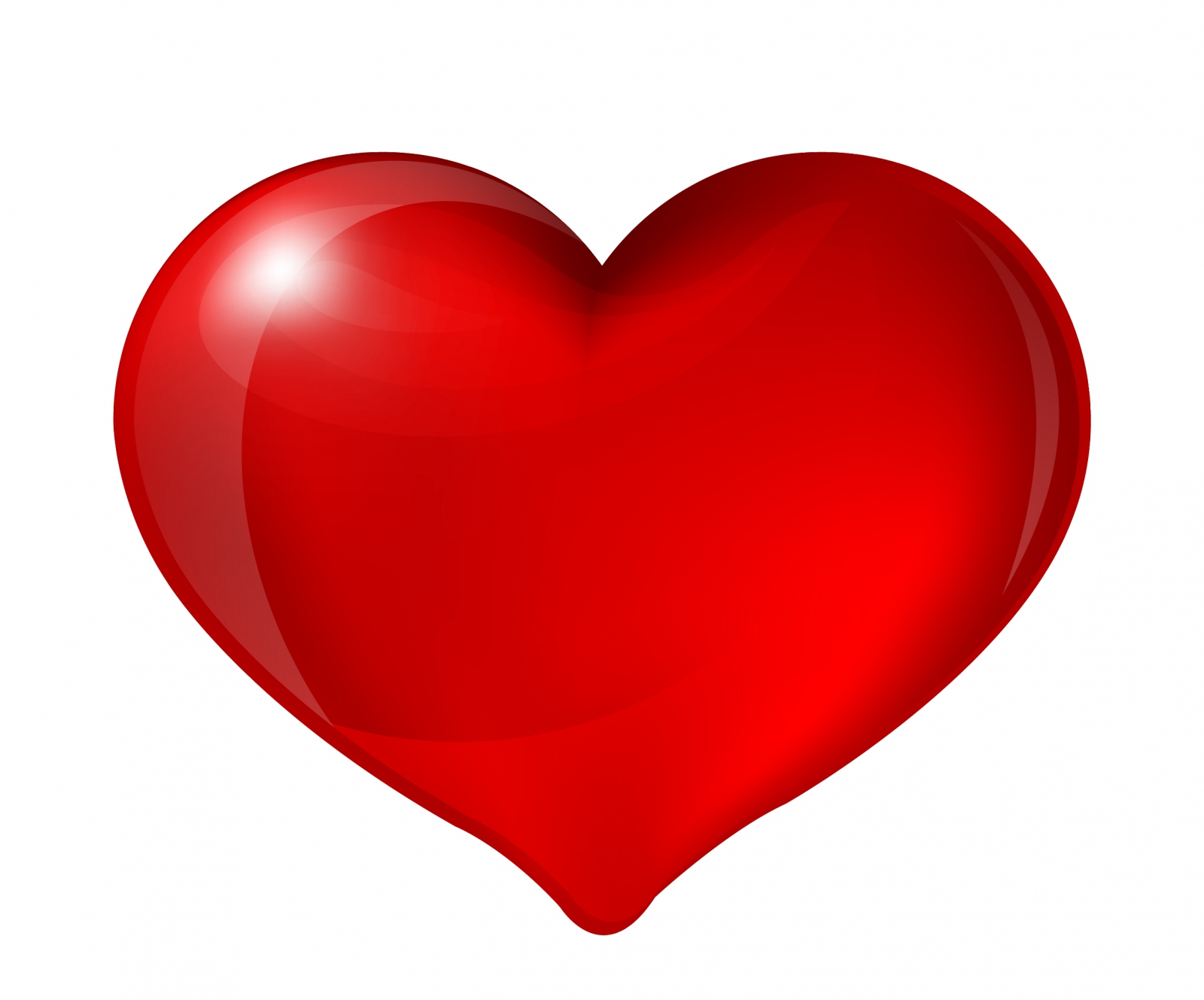 red heart vector – Clipart Free Download