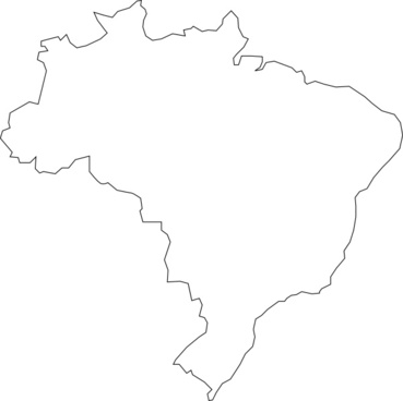 Brazil Map Vector