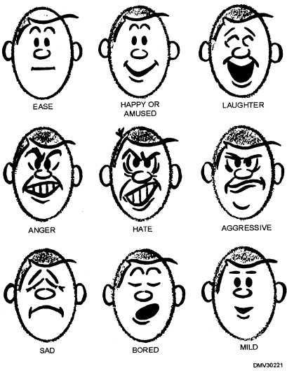 free clip art cartoon facial expressions - photo #27