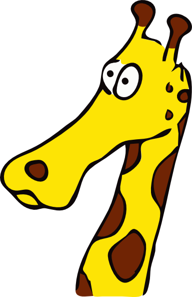 Cartoon Giraffe Clip Art Vector Online Royalty Free