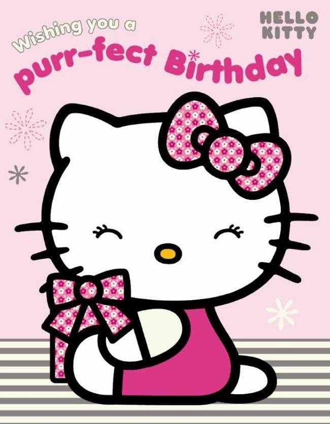 kitty birthday clipart - photo #27