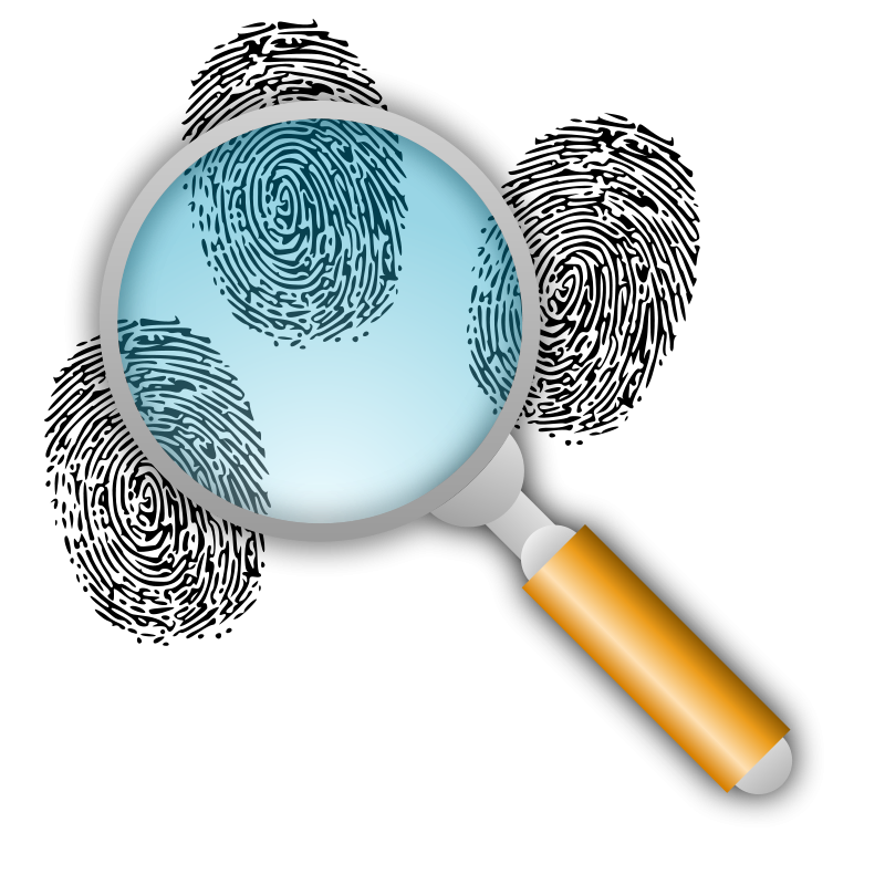 Search for Fingerprints Free Vector